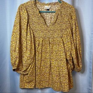 Universal Thread | Target yellow Blouse XXL floral